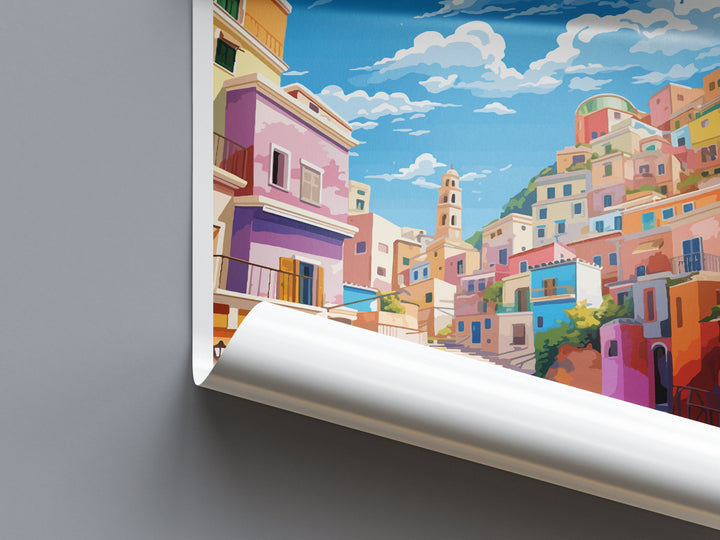 Ponza Travel Print Wall Art Ponza Wall Hanging Home Décor Ponza Gift Art Lovers Italy Art Lover Gift Ponza Print Italy Wall Art Decor