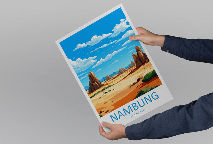 Nambung National Park Travel Print Wall Nambung National Park Wall Hanging Home Décor Nambung Gift Art Lovers Art Australia Wall Art Poster