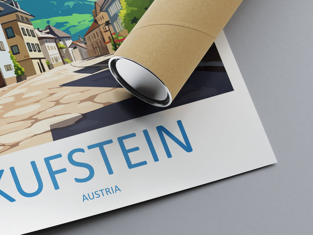 Kufstein Travel Print Wall Art Kufstein Wall Hanging Home Décor Kufstein Gift Art Lovers Art Lover Gift Kufstein Print Austria