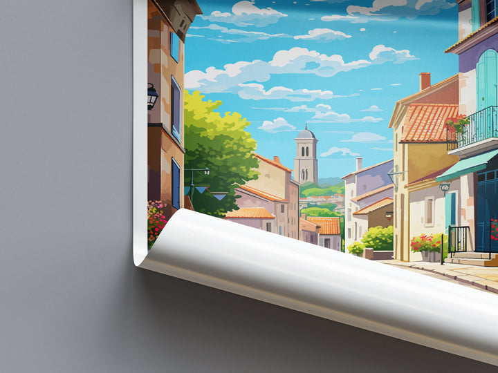 Périgueux Travel Print Wall Art Périgueux Wall Hanging Home Décor Périgueux Gift Art Lovers France Art Lover Gift Périgueux Print
