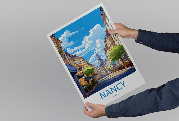 Nancy Travel Print Wall Art Nancy Wall Hanging Home Décor Nancy Gift Art Lovers France Art Lover Gift Nancy Print