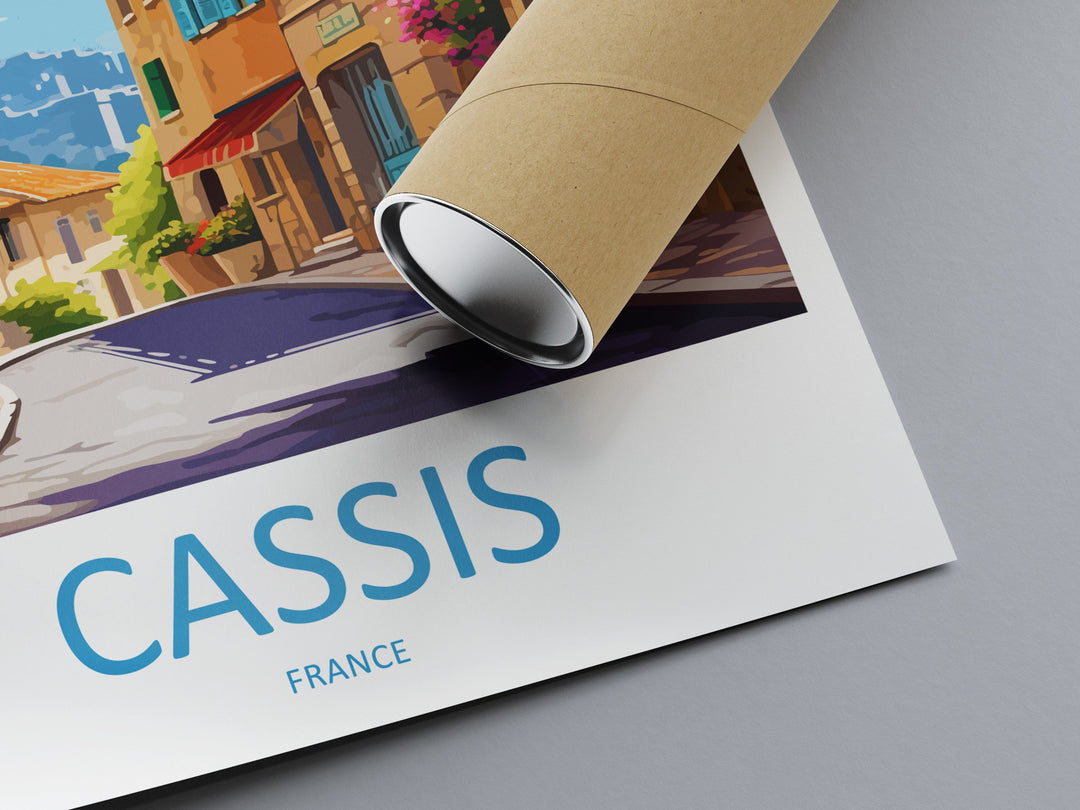 Cassis Travel Print Wall Art Cassis Wall Hanging Home Décor Cassis Gift Art Lovers France Art Lover Gift Cassis Poster