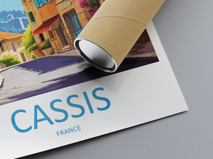 Cassis Travel Print Wall Art Cassis Wall Hanging Home Décor Cassis Gift Art Lovers France Art Lover Gift Cassis Poster