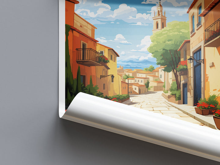 Tarragona Travel Print Wall Art Tarragona Wall Hanging Home Décor Tarragona Gift Art Lovers Spain Art Lover Gift Tarragona Print Spain Art