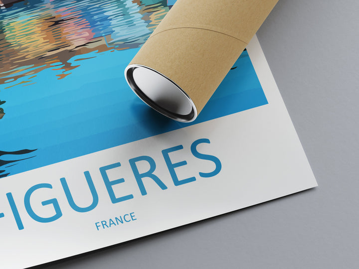 Figueres Travel Print Wall Art Figueres Wall Hanging Home Décor Figueres Gift Art Lovers Spain Art Lover Gift Figueres Print Spain