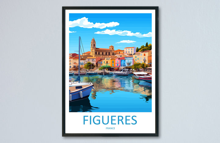 Figueres Travel Print Wall Art Figueres Wall Hanging Home Décor Figueres Gift Art Lovers Spain Art Lover Gift Figueres Print Spain