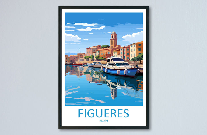 Figueres Travel Print Wall Art Figueres Wall Hanging Home Décor Figueres Gift Art Lovers Spain Art Lover Gift Figueres Print Spain