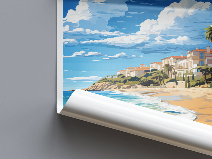 Costa Dorara Travel Print Wall Art Costa Dorara Wall Hanging Home Décor Costa Dorara Gift Art Lovers Spain Art Lover Gift Costa Dorara Print