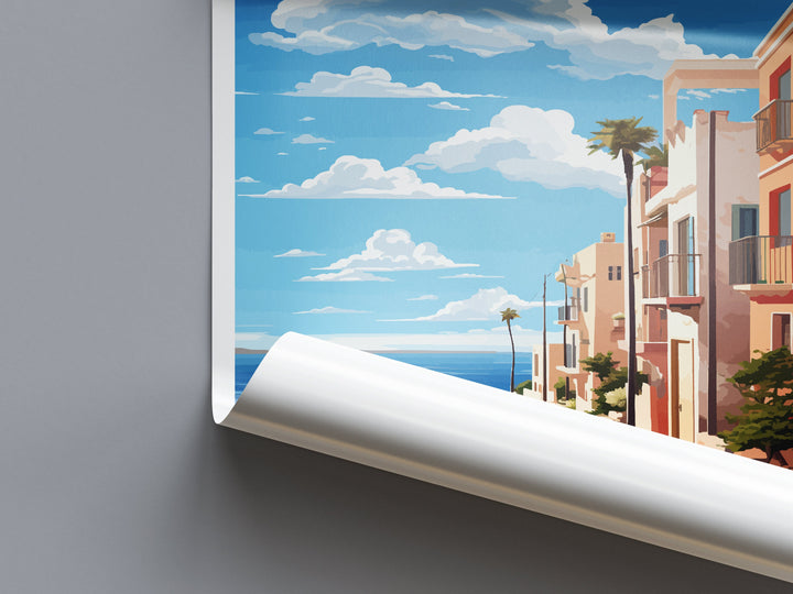 Almería Travel Print Wall Art Almería Wall Hanging Home Décor Almería Gift Art Lovers Spain Art Gift Almería Travel Poster art