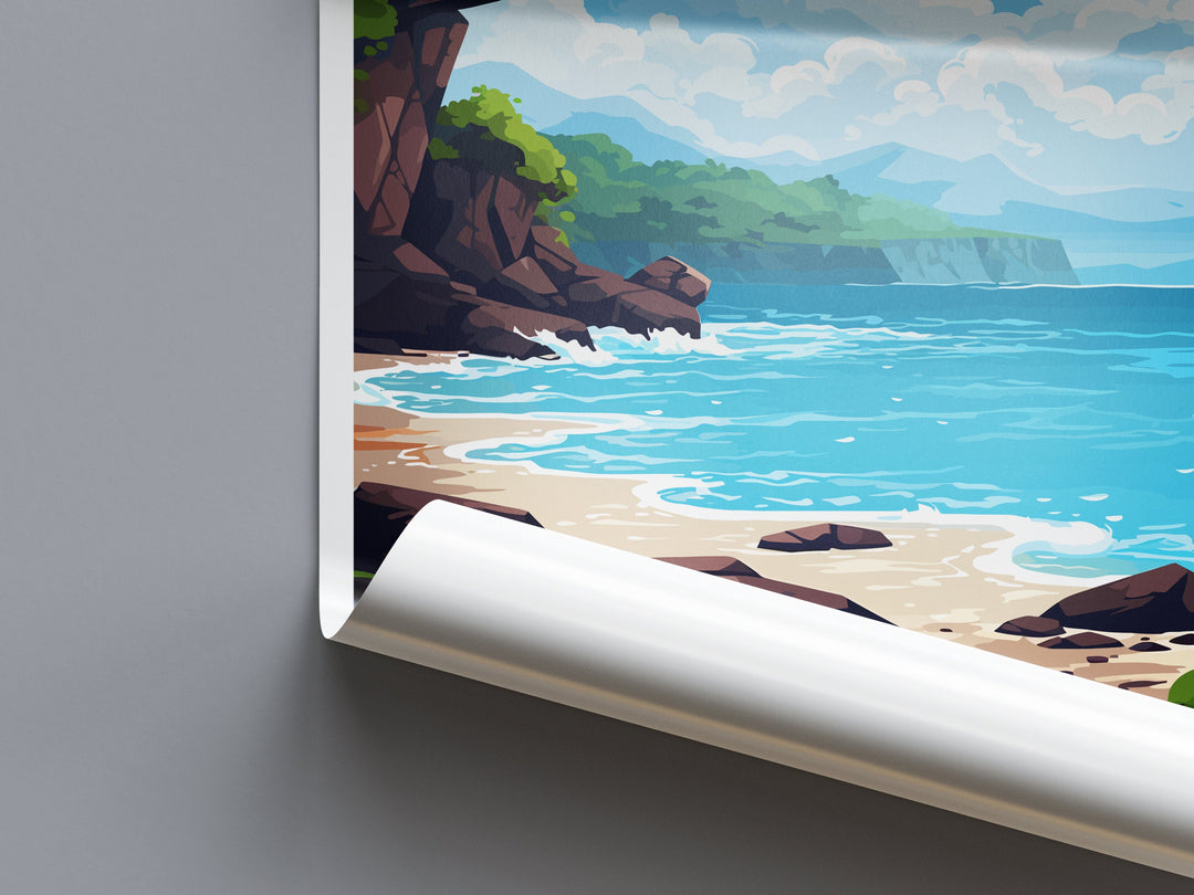 Papagayo Peninsula Travel Print Wall Art Papagayo Peninsula Wall Hanging Home Décor Papagayo Peninsula Gift Art Lovers Wall Art Costa Rica