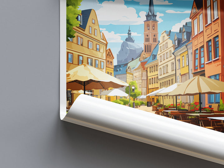 Mainz Travel Print Wall Art Mainz Wall Hanging Home Decoration Mainz Gift Art Lovers Wall Art Print Art Mainz Germany Poster