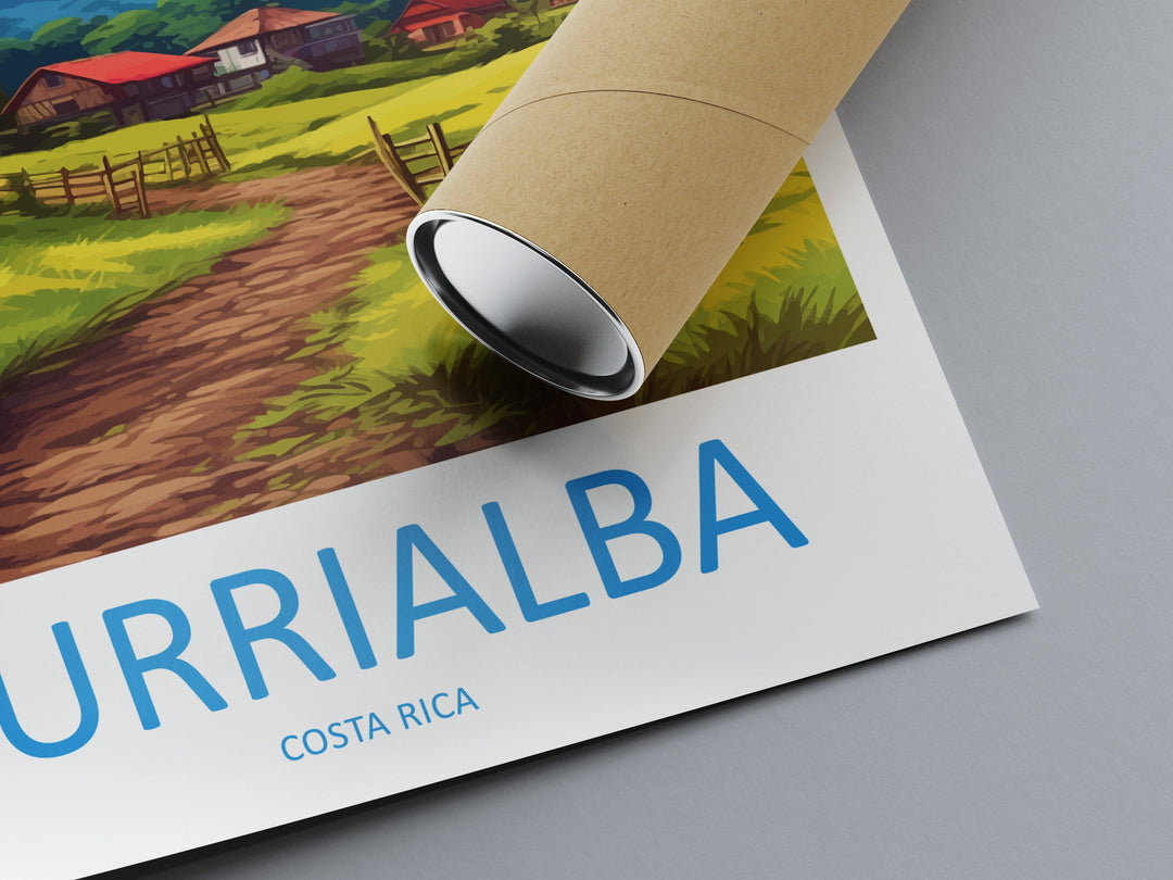 Turrialba Travel Print Wall Art Turrialba Wall Hanging Home Décor Turrialba Gift Art Lovers Costa Rica Wall Art