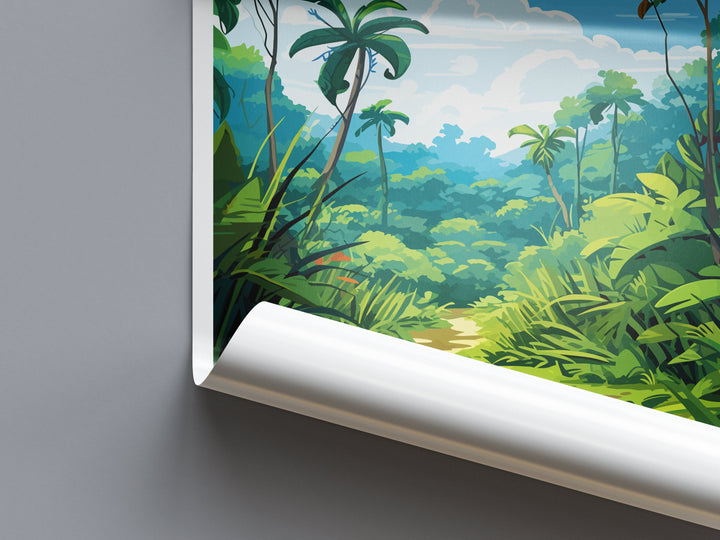 La Amistad National Park Travel Print Wall Art La Amistad Wall Hanging Home Décor La Amistad National Park Gift Art Costa Rica