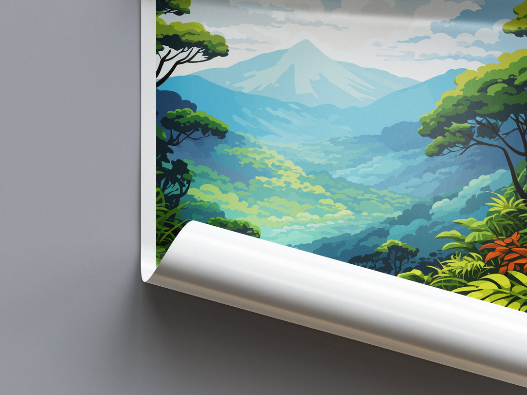 Montverde Cloud Forest Reserve Travel Print Wall Art Montverde Cloud Wall Hanging Home Décor Montverde Cloud Gift Art Costa Rica