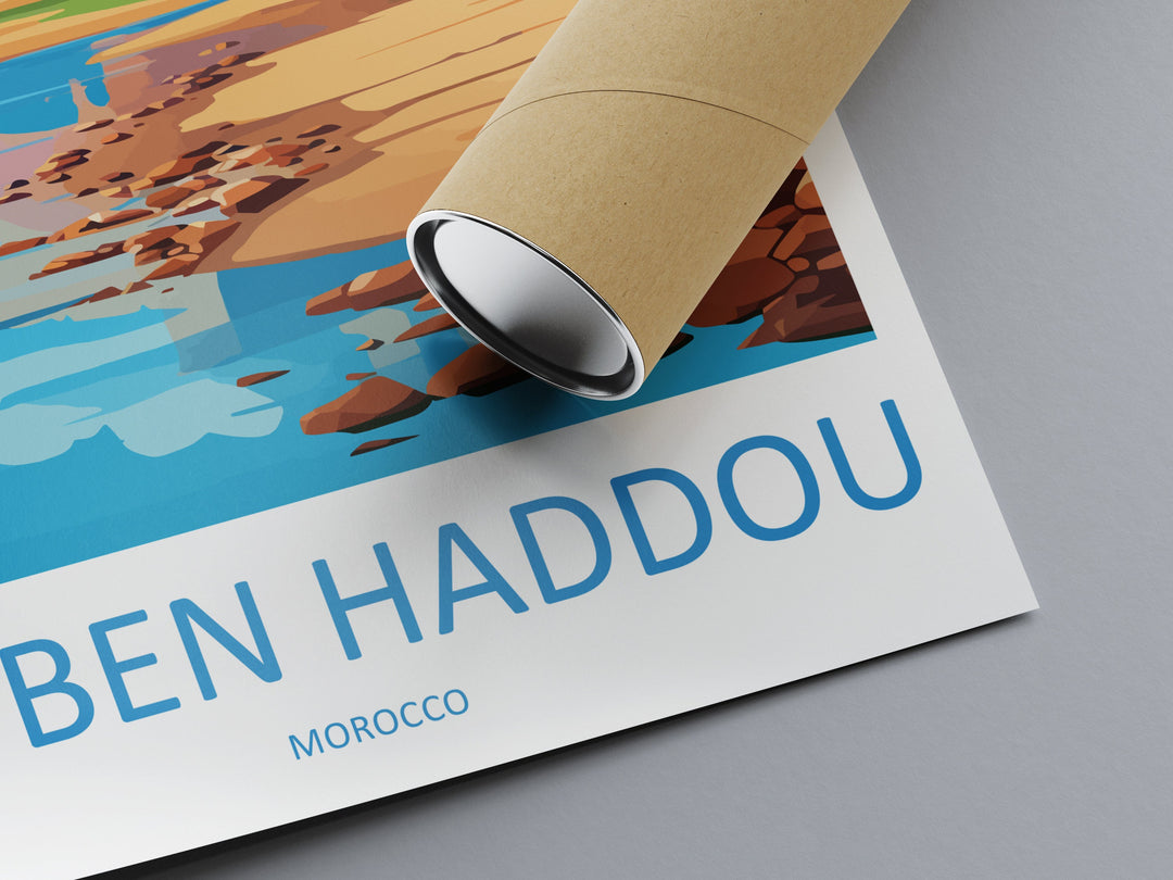 Aït Benhaddou Travel Print Wall Art Aït Benhaddou Wall Hanging Home Décor Aït Benhaddou Gift Art Lovers Morocco Art Lover Gift