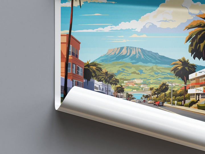 Tauranga Travel Print Wall Art Tauranga Wall Hanging Home Décor Tauranga Gift Art Lovers New Zealand Art Lover Gift Print New Zealand Art