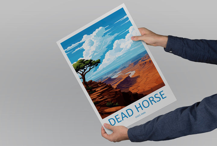 Dead Horse State Park Travel Print Wall Art Dead Horse State Park Wall Hanging Home Décor Dead Horse Art Lovers Utah Art Lover Gift