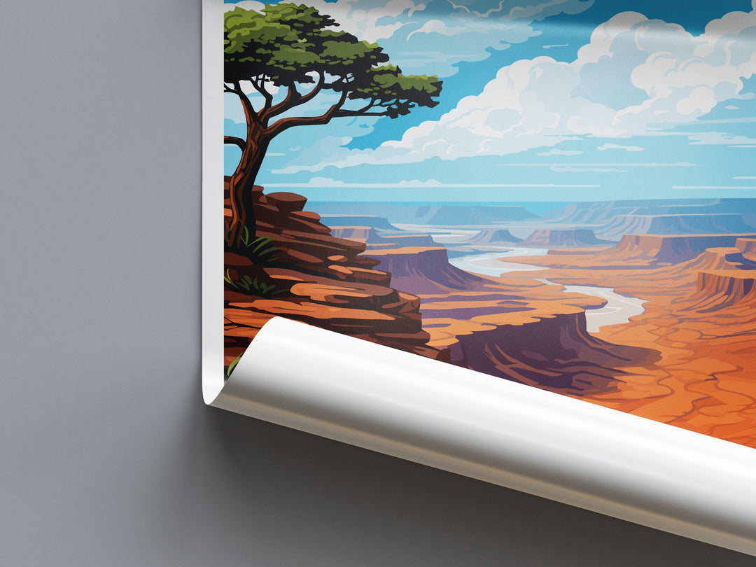 Dead Horse State Park Travel Print Wall Art Dead Horse State Park Wall Hanging Home Décor Dead Horse Art Lovers Utah Art Lover Gift