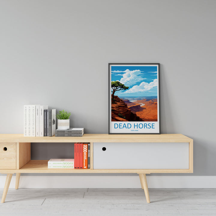 Dead Horse State Park Travel Print Wall Art Dead Horse State Park Wall Hanging Home Décor Dead Horse Art Lovers Utah Art Lover Gift