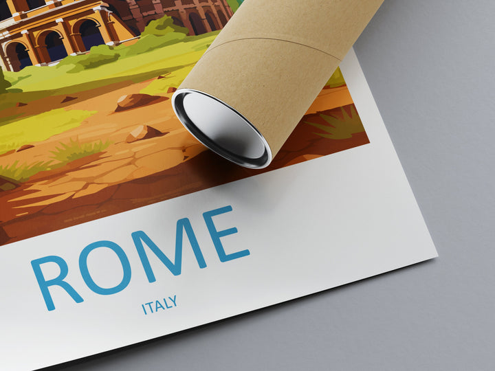 Rome Travel Print Wall Art Rome Wall Hanging Home Décor Rome Gift Art Lovers Italy Art Lover Gift Rome Print Italy Wall Art Decor