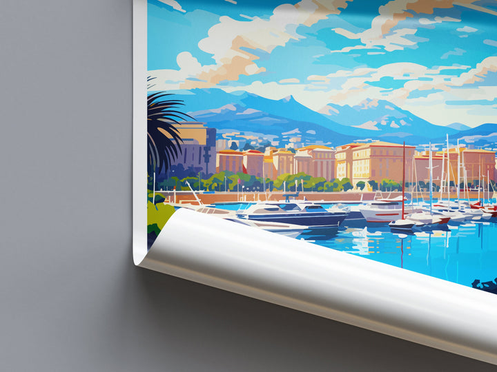 Monaco Travel Print Wall Art Monaco Wall Hanging Home Décor Monaco Gift Art Lovers Monaco Art Lover Gift Monaco Travel Art Wall Gift