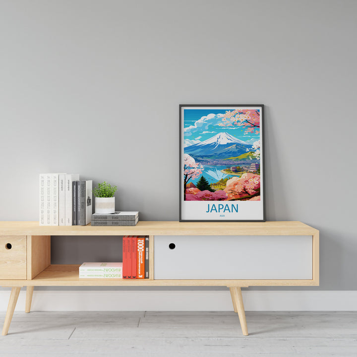 Japan Travel Print Wall Art Japan Wall Hanging Home Décor Japan Gift Art Lovers Tokyo Art Lover Gift Tokyo Travel Gift