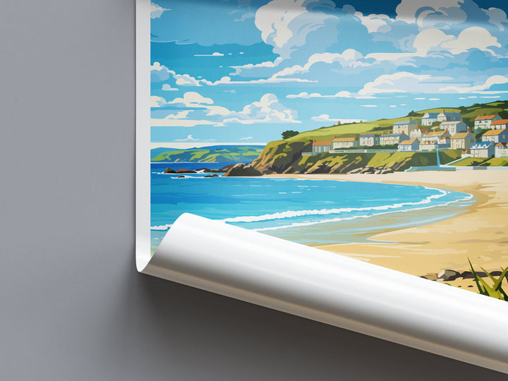 Porth Travel Print Wall Art Porth Wall Hanging Home Décor Porth Gift Art Lovers Cornwall Art Porth Gift