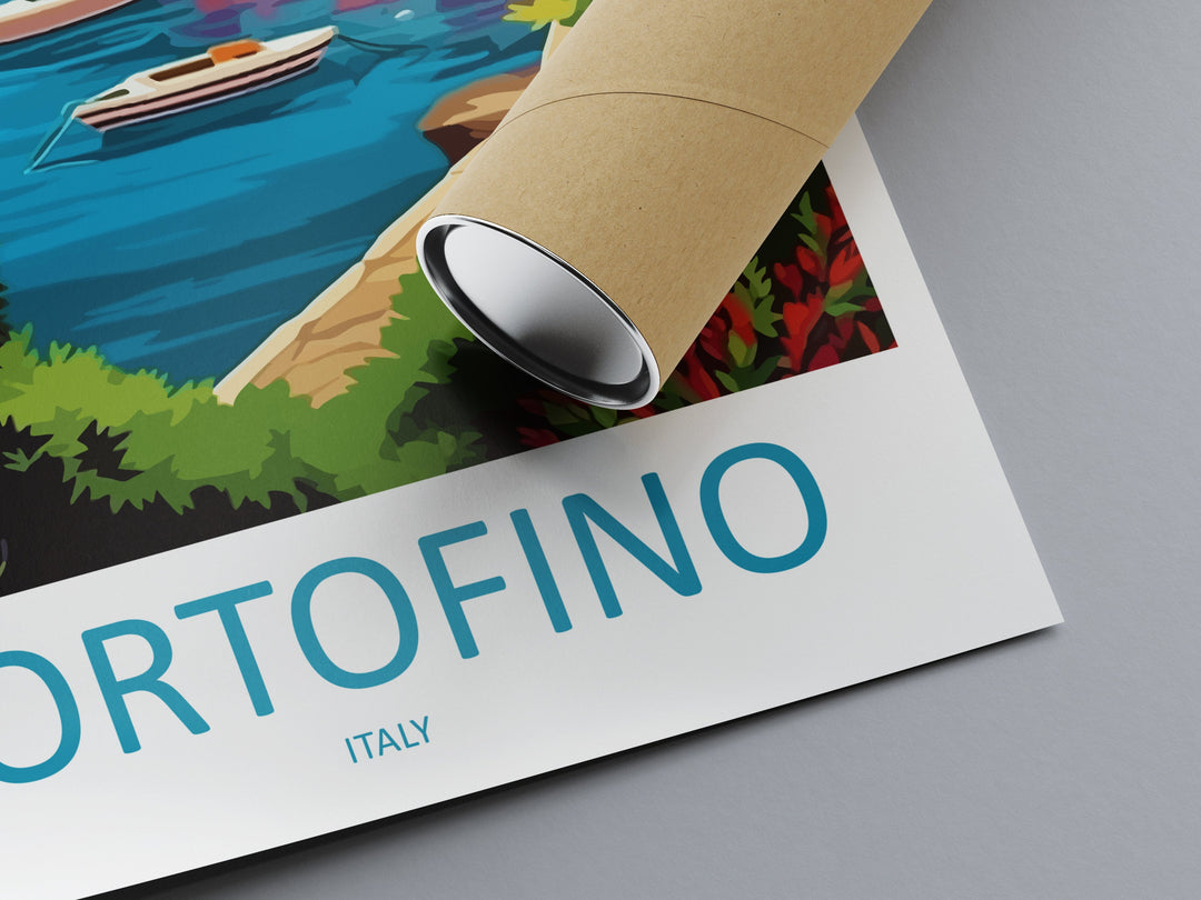 Portofino Travel Print Wall Art Portofino Wall Hanging Home Décor Portofino Gift Art Lovers Italy Art Lover Gift Portofino Print Portofino