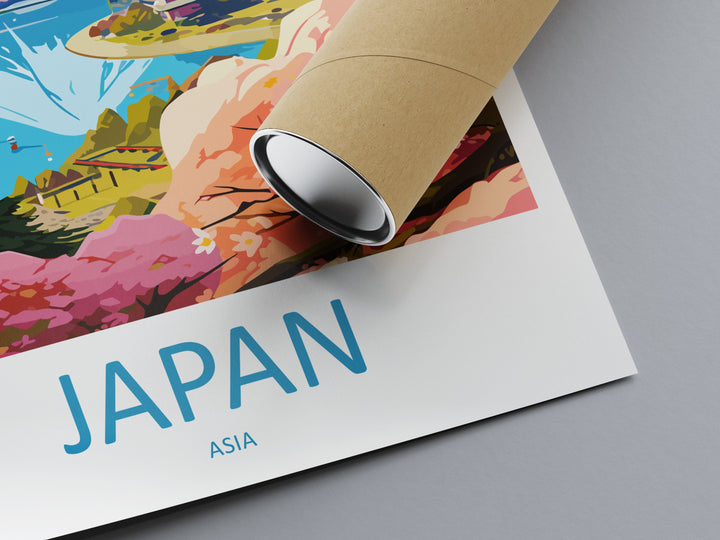 Japan Travel Print Wall Art Japan Wall Hanging Home Décor Japan Gift Art Lovers Tokyo Art Lover Gift Tokyo Travel Gift