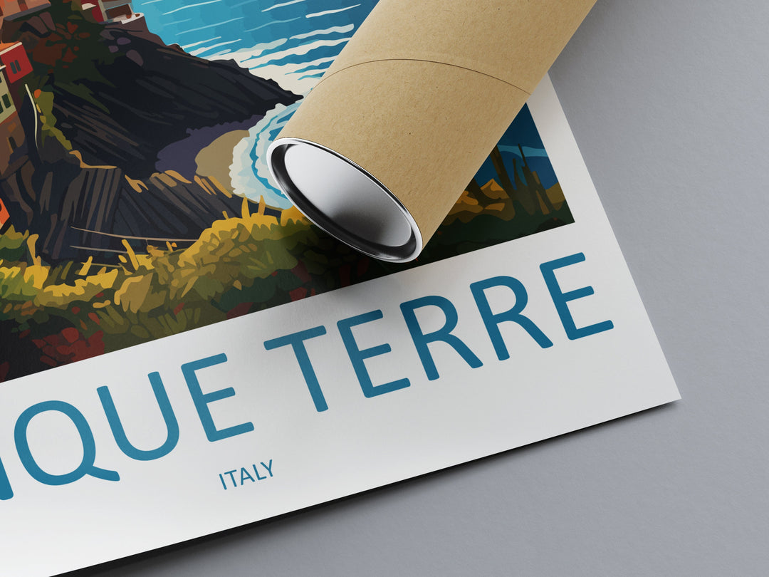 Cinque Terre Travel Print Wall Art Cinque Terre Italy Wall Hanging Home Decoration Cinque Terre Gift Art Lovers Wall Art Print Patmos Italy