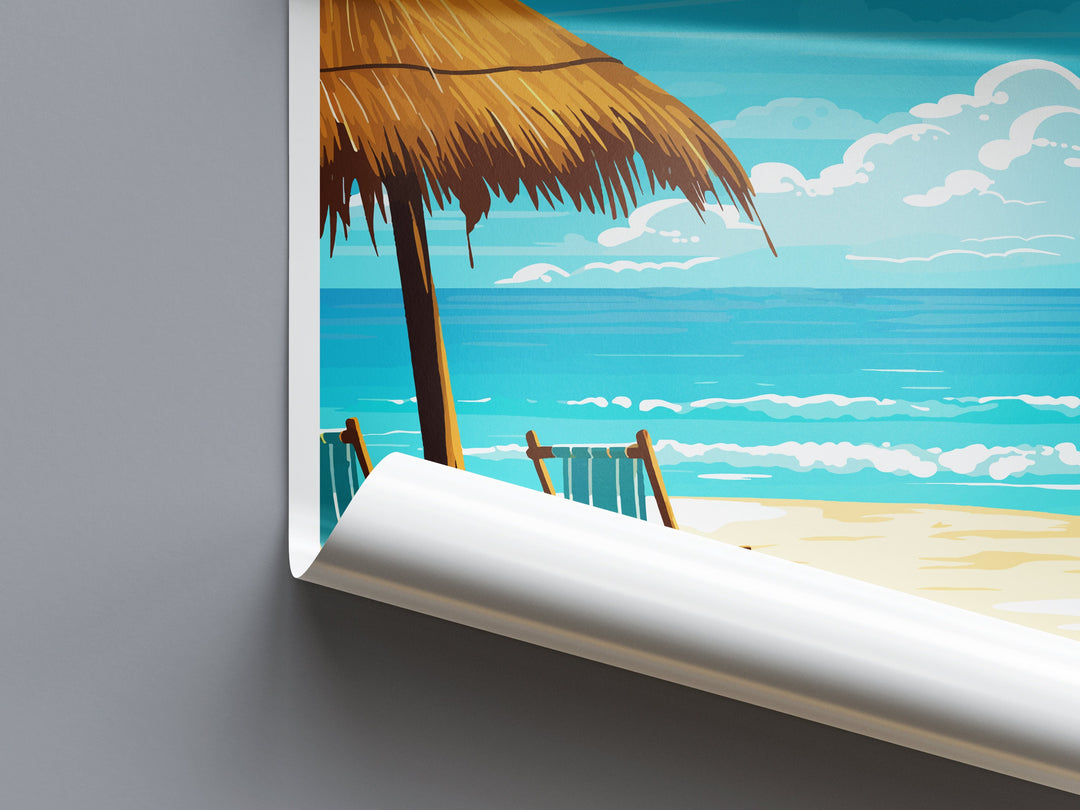 Cancun Travel Print Wall Art Cancun Wall Hanging Home Decoration Cancun Gift Art Lovers Wall Art Print Art Cancun Wall Hanging Poster Decor