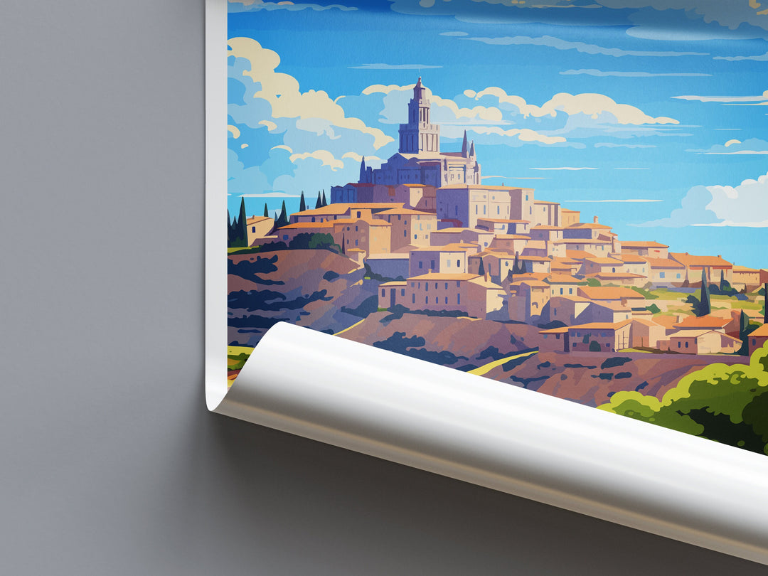 Toledo Travel Print Wall Art Toledo Wall Hanging Home Décor Toledo Gift Art Lovers Spain Art Lover Gift Toledo Print Spain Wall Art