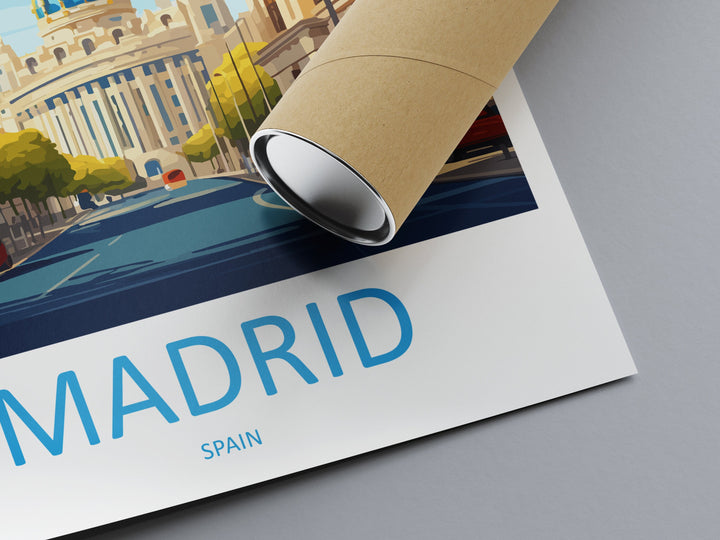 Madrid Travel Print Wall Art Madrid Wall Hanging Home Décor Madrid Gift Art Lovers Spain Art Lover Gift Madrid Wall Décor Madrid Spain Print