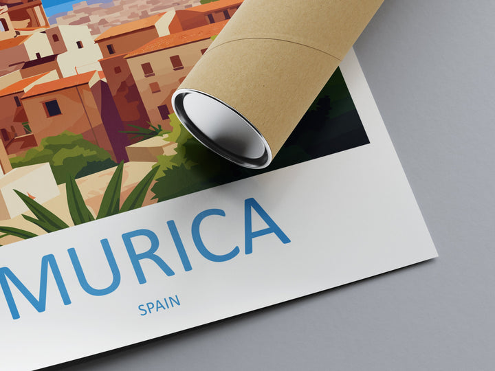 Murica Travel Print Wall Art Murica Wall Hanging Home Décor Murica Gift Art Lovers Spain Art Lover Gift Murica Wall Décor Murica Spain Print