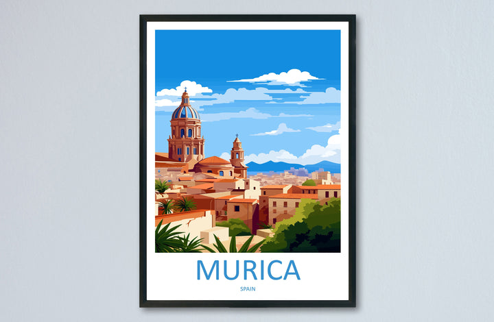 Murica Travel Print Wall Art Murica Wall Hanging Home Décor Murica Gift Art Lovers Spain Art Lover Gift Murica Wall Décor Murica Spain Print