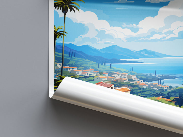 Canary Islands Travel Print Wall Art Canary Islands Wall Hanging Home Décor Canary Islands Gift Art Lovers Spain Art Lover Gift