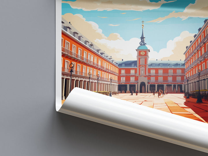Madrid Travel Print Wall Art Madrid Wall Hanging Home Décor Madrid Gift Art Lovers Spain Art Lover Gift Madrid Wall Décor Madrid Spain Print