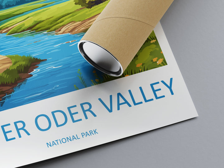 Lower Oder Valley Travel Print Lower Oder Valley Home Décor Germany Art Print Germany Lower Oder Valley Wall Print For Lower Oder Valley
