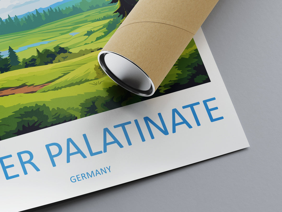 Upper Palatinate Travel Print Upper Palatinate Home Décor Germany Art Print Germany Upper Palatinate Wall Print Gift For Germany Fans