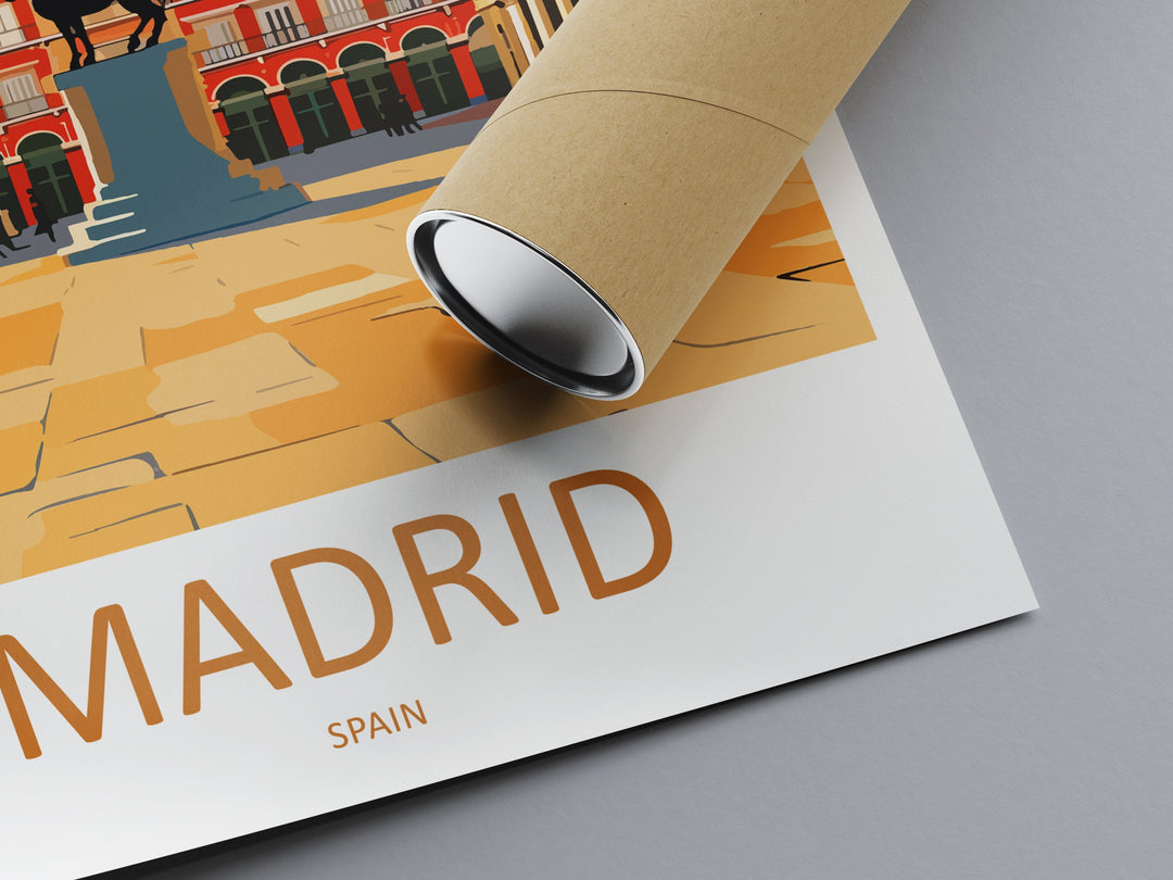Madrid Travel Print Wall Art Madrid Wall Hanging Home Décor Madrid Gift Art Lovers Spain Art Lover Gift Madrid Wall Décor Madrid Spain Print