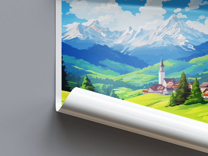 Berchtesgaden Travel Print Wall Art Berchtesgaden Wall Hanging Home Décor Berchtesgaden Gift Art Lovers Germany Art Lover Gift Berchtesgaden