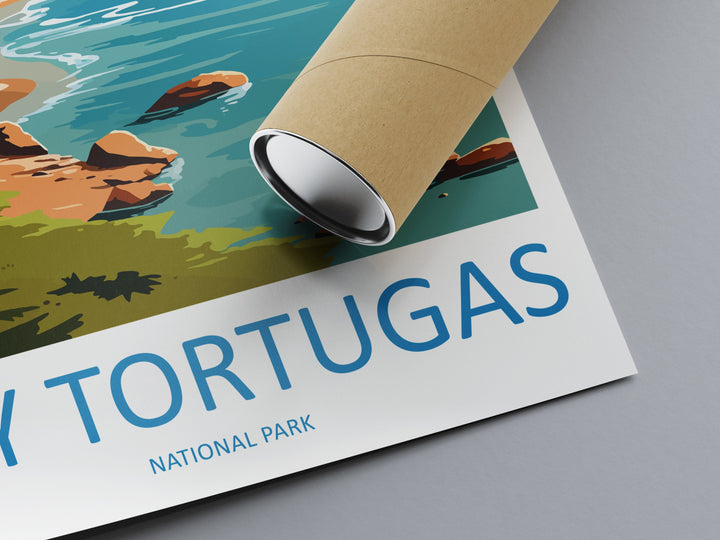 Dry Tortugas National Park Travel Print Wall Art Dry Tortugas National Park Wall Hanging Home Décor Dry Tortugas National Park Gift Art