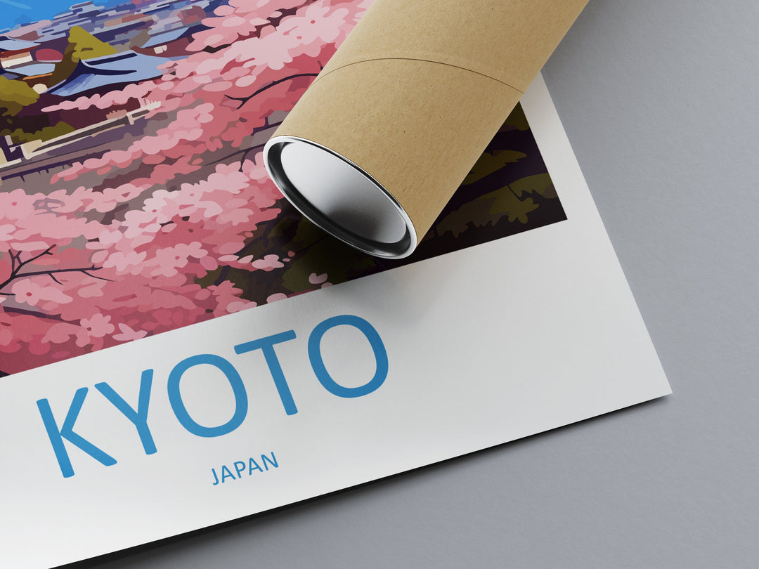 Kyoto Travel Print Wall Art Kyoto Wall Hanging Home Décor Kyoto Gift Art Lovers Kyoto Art Lover Gift Japan Travel Gift