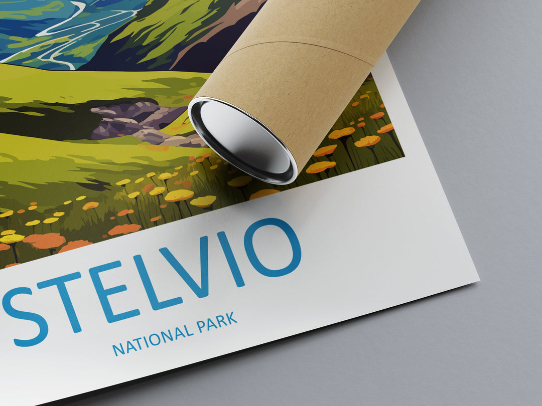 Stelvio Travel Print Wall Art Stelvio Italy Wall Hanging Home Decor Stelvio Gift Art Lovers Wall Art Print Italy