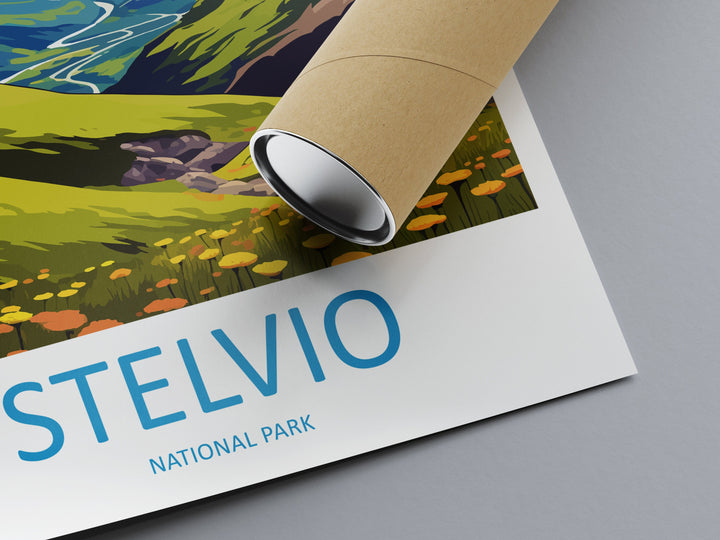 Stelvio Travel Print Wall Art Stelvio Italy Wall Hanging Home Decor Stelvio Gift Art Lovers Wall Art Print Italy