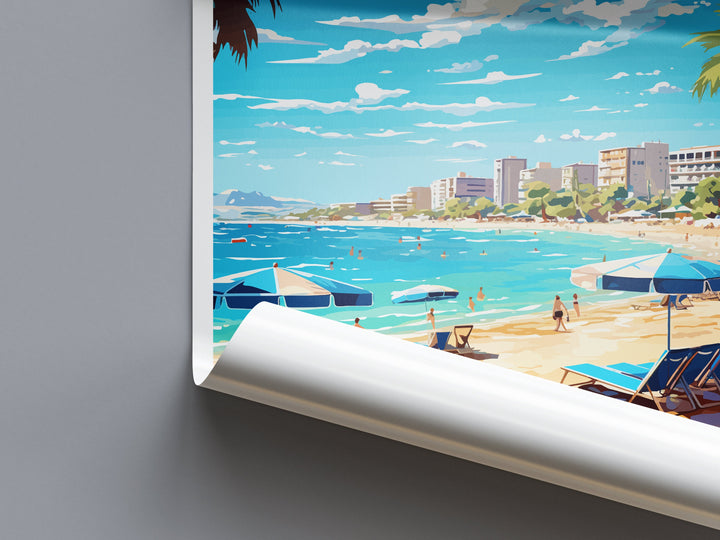 Cala Milor Travel Print Wall Art Cala Milor Wall Hanging Home Décor Cala Milor Gift Art Lovers Spain Art Lover Gift