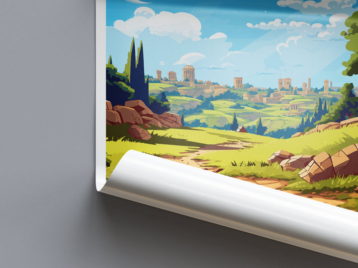 Troy Travel Print Wall Art Troy Wall Hanging Home Décor v Gift Art Lovers Turkey Art Lover Gift Troy City Turkey Travel