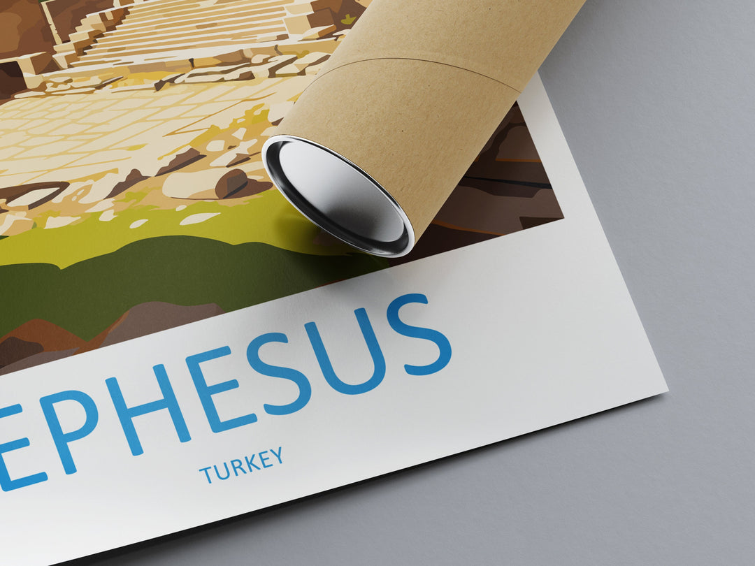 Ephesus Travel Print Wall Art Ephesus Wall Hanging Home Decoration Ephesus Gift Art Lovers Wall Art Print Art Ephesus Wall Print Turkey Art