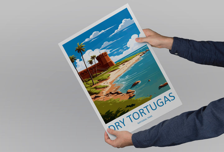 Dry Tortugas National Park Travel Print Wall Art Dry Tortugas National Park Wall Hanging Home Décor Dry Tortugas National Park Gift Art