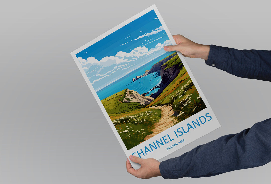 Channel Islands National Park Travel Print Wall Art Channel Islands Wall Hanging Home Décor Channel Islands Gift Art Lovers California Art